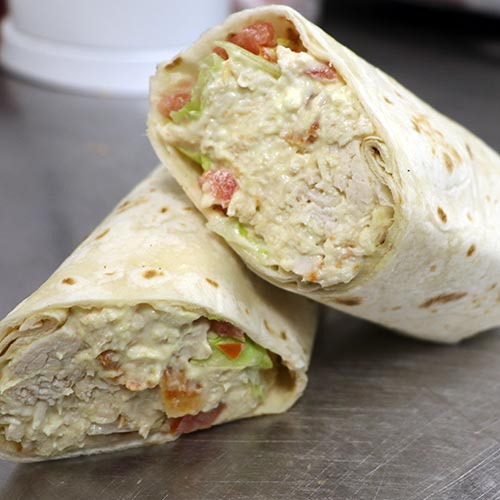 Chicken And Mayo Wrap