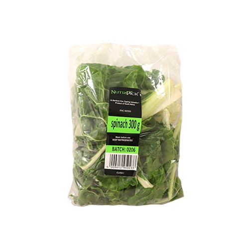 Spinach P/p 300g