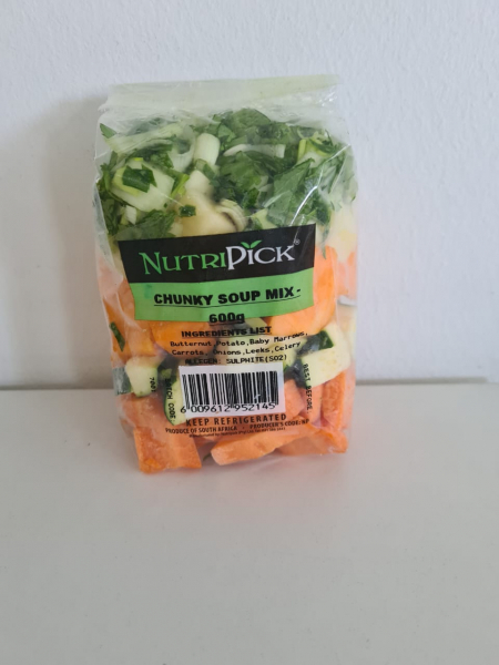 Nutripick Chunky Veg Soup Mix 600g