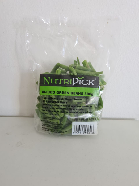 Nutripick Green Beans Sliced 300g