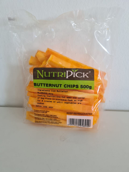 Nutripick Butternut Chips 500g
