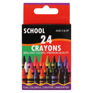 Kids Club Wax Crayons Short 1 &#039;s