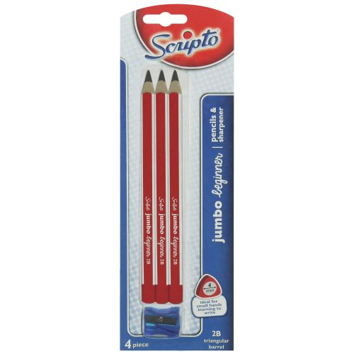 Scripto Jumbo Begin Pencil/sharp Bc 3 &#039;s