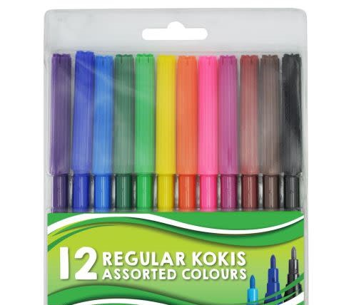 Ns Koki Pens Assorted 12 &#039;s