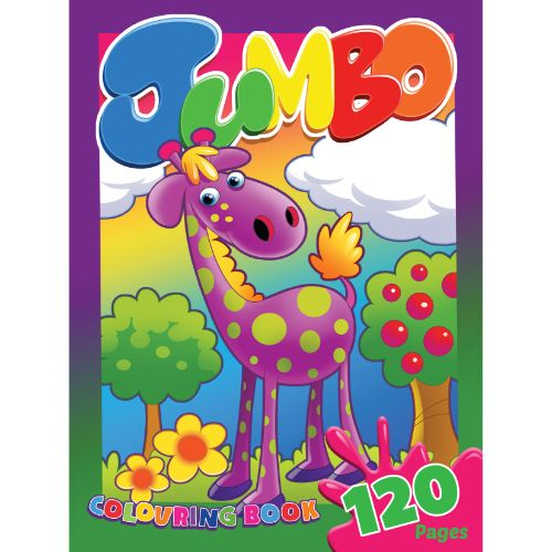 Ns Jumbo Colour Book 120pgs 4titles 1 &#039;s
