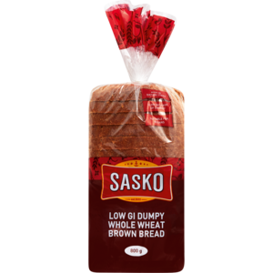 Sasko Dumpy Lowgi Wholewheat 800 G