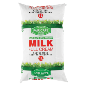 F/cape Milk Full Cream Sach 1 Lt