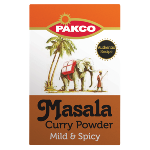 Packo Curry Pwd Mild &amp; Spicy 50 G