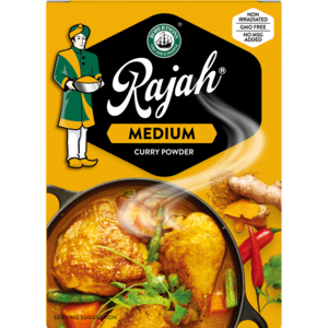 Robs Rajah Curry Powder Med 100 G