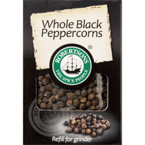 Robs Whole Black Peppercorns 42 G