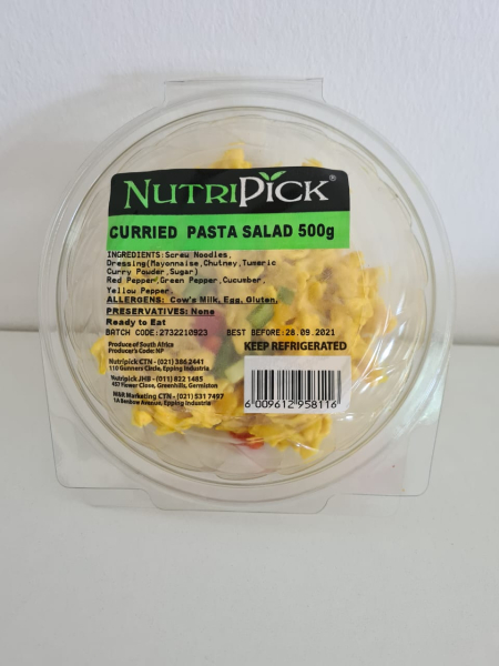 Nutripick Curried Pasta Salad Each