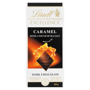 Lindt Excellence Caramel&amp;salt 100 G