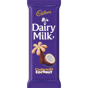 Cadbury Slab Cashew &amp; Coconut 80 G