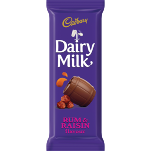 Cadbury Slab Rum &amp; Raisins 80 G