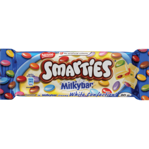 Nestle Slab Milkybar Smarties 80 G