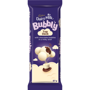 Cadbury Bubbly Top Deck 87 G