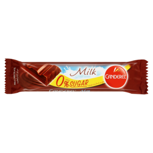 Canderel Choc Bar Milk Snack 30 G