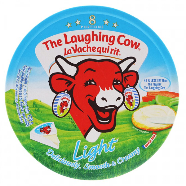 Laughing Cow Cheese Wedges Light 120 G