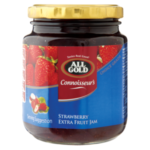 All Gold Jam Connoiseur Strawberry 320 G