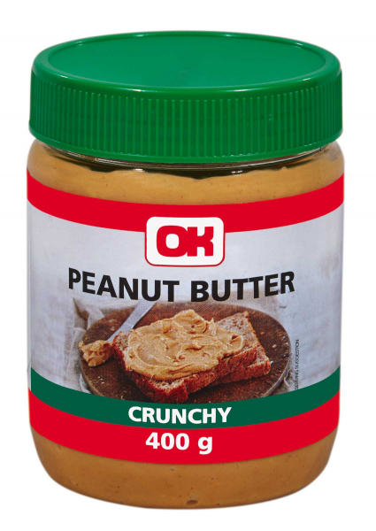 Ok Peanut Butter Crunchy 400 G