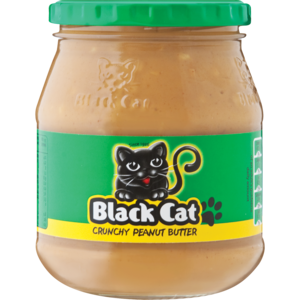 Black Cat P/butter Crunchy 400 G