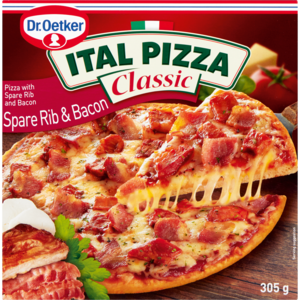 Ital Pizza Spare Rib &amp; Bacon 305 G