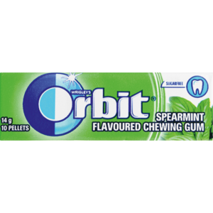 Orbit Otc Spearmint S/free 10 &#039;s