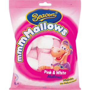 Beacon Marshmallow Pink &amp; White 150 G