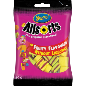 Beacon Non Liquorice Allsorts 125 G