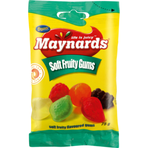 Beacon Maynards Soft Fruity Gums 75 G