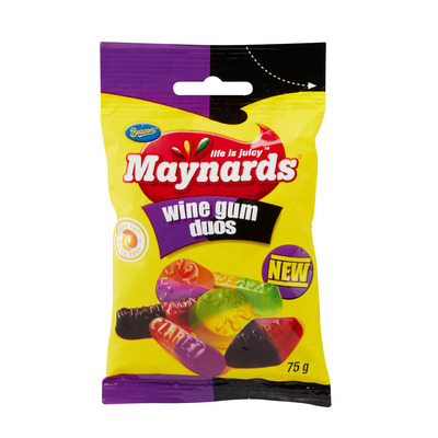 Beacon Maynards Wine Gums Duos 75 G