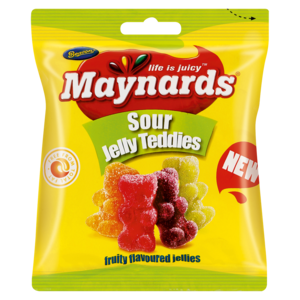 Beacon Maynards Jellies Sour Teddie 75 G