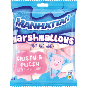 Manhattan Mallows Pink White 150 G