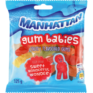 Manhattan Gum Babies 125 G