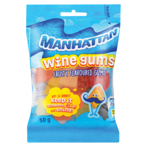 Manhattan Mini Wine Gums 50 G