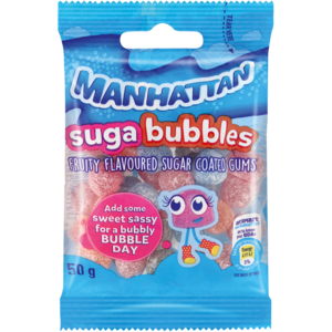 Manhattan Bubbles Suga 50 G