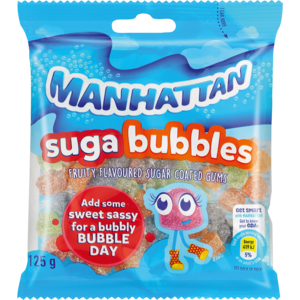 Manhattan Bubbles Suga 125 G