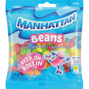 Manhattan Candy Beans Fruity 125 G