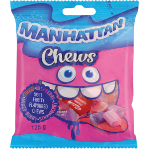 Manhattan Candy Chews Berry 125 G