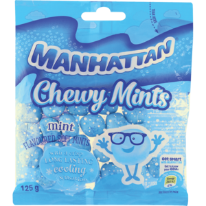 Manhattan Chewy Mints Mint 125 G