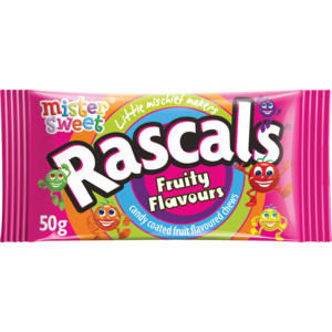 Mister Sweet Rascals Fruity 50 G