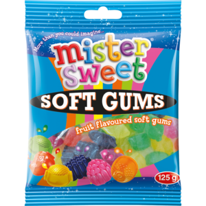 Mister Sweet Soft Gums 125 G