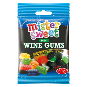 Mister Sweet Wine Gums 60 G