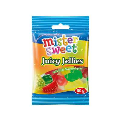 Mister Sweet Juicy Jellies 60 G