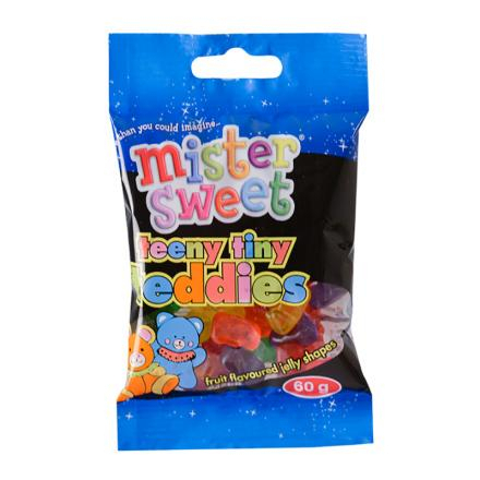 Mister Sweet Teeny Tiny Teddies 60 G