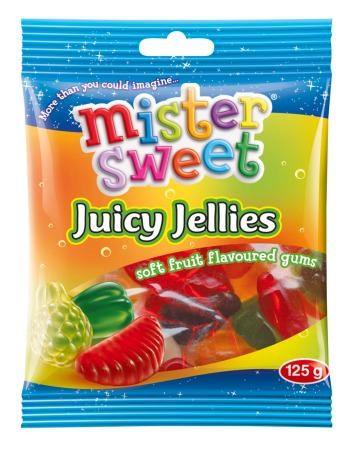 Mister Sweet Juicy Jellies 125 G