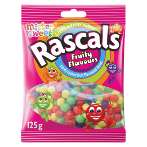 Mister Sweet Rascals Fruity Flav 125 G