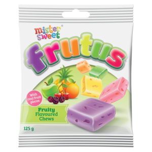 Mister Sweet Frutus Fruity Chews 125 G