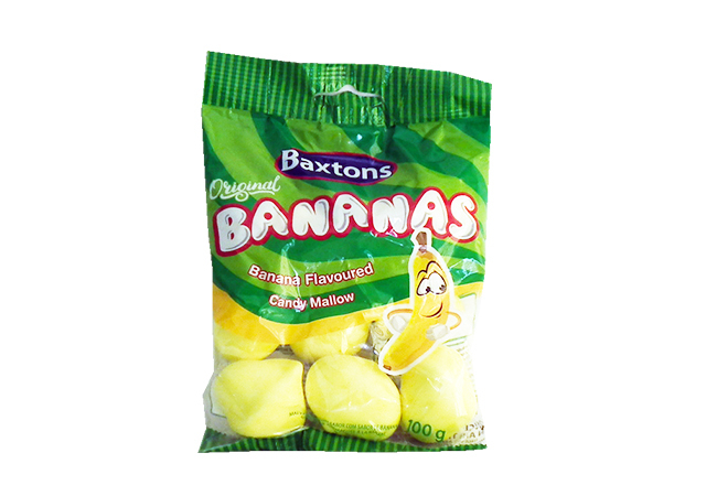 Baxtons Mallows Bananas 100 G