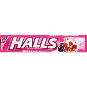 Halls Fruit Explosion 10 &#039;s